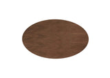 EEI-1138-WAL Lippa 60" Oval Wood Dining Table By Modway