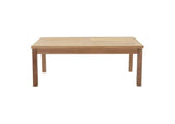 EEI-1154-NAT Marina Outdoor Patio Teak Rectangle Coffee Table By Modway