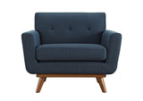 EEI-1178-AZU Engage Upholstered Fabric Armchair By Modway