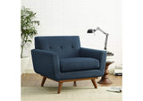 EEI-1178-AZU Engage Upholstered Fabric Armchair By Modway