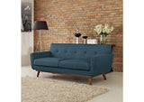 EEI-1179-AZU Engage Upholstered Fabric Loveseat By Modway