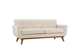 EEI-1179-BEI Engage Upholstered Fabric Loveseat By Modway
