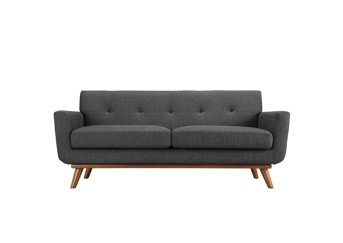 EEI-1179-DOR Engage Upholstered Fabric Loveseat By Modway