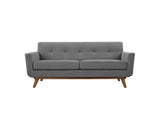 EEI-1179-GRY Engage Upholstered Fabric Loveseat By Modway