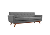 EEI-1180-GRY Engage Upholstered Fabric Sofa By Modway