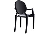 EEI-121-BLK Casper Dining Armchair By Modway