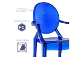 EEI-121-BLU Casper Dining Armchair By Modway