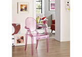 EEI-121-PNK Casper Dining Armchair By Modway