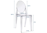 EEI-122-CLR Casper Dining Side Chair By Modway