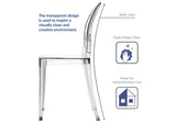 EEI-122-CLR Casper Dining Side Chair By Modway