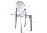 EEI-122-SMK Casper Dining Side Chair By Modway