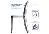 EEI-122-SMK Casper Dining Side Chair By Modway