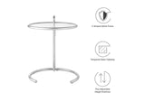 EEI-125-SLV Eileen Gray Metal Side Table By Modway