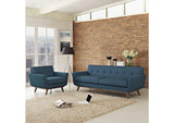 EEI-1344-AZU Engage Armchair And Sofa Set Of 2 By Modway