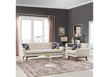 EEI-1344-BEI Engage Armchair And Sofa Set Of 2 By Modway