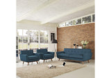 EEI-1345-AZU Engage Armchairs And Sofa Set Of 3 By Modway