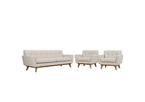 EEI-1345-BEI Engage Armchairs And Sofa Set Of 3 By Modway