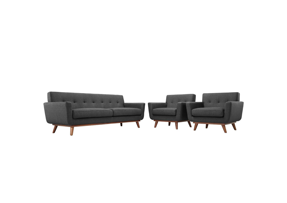 EEI-1345-DOR Engage Armchairs And Sofa Set Of 3 By Modway