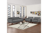 EEI-1345-GRY Engage Armchairs And Sofa Set Of 3 By Modway