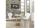 EEI-1368-WHI Path Dining Chair Set Of 2 By Modway