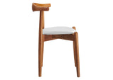 EEI-1377-DWL-WHI Stalwart Dining Side Chairs Set Of 2 By Modway