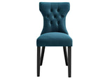 EEI-1380-AZU Silhouette Dining Side Chair By Modway