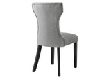 EEI-1380-LGR Silhouette Dining Side Chair By Modway