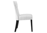 EEI-1380-WHI Silhouette Dining Side Chair By Modway