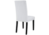 EEI-1382-WHI Confer Dining Vinyl Side Chair By Modway