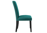 EEI-1384-TEA Parcel Dining Upholstered Fabric Side Chair By Modway