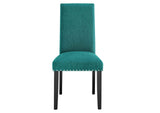 EEI-1384-TEA Parcel Dining Upholstered Fabric Side Chair By Modway