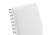 EEI-1384-WHI Parcel Dining Upholstered Fabric Side Chair By Modway