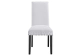 EEI-1384-WHI Parcel Dining Upholstered Fabric Side Chair By Modway