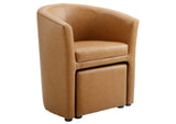 EEI-1407-TAN Divulge Armchair And Ottoman By Modway