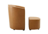 EEI-1407-TAN Divulge Armchair And Ottoman By Modway