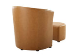 EEI-1407-TAN Divulge Armchair And Ottoman By Modway