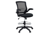 EEI-1423-BLK Veer Drafting Chair By Modway