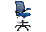 EEI-1423-BLU Veer Drafting Chair By Modway