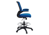 EEI-1423-BLU Veer Drafting Chair By Modway