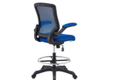 EEI-1423-BLU Veer Drafting Chair By Modway