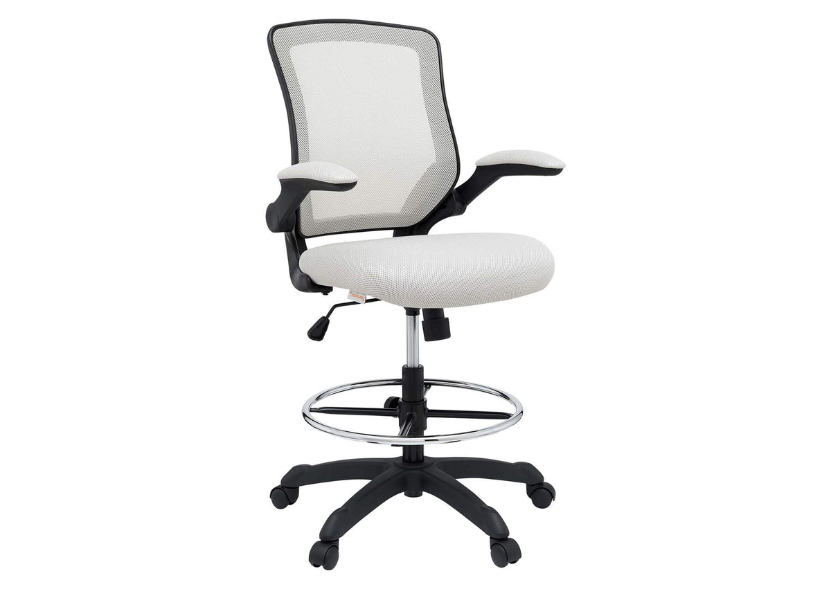 EEI-1423-GRY Veer Drafting Chair By Modway