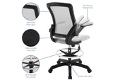 EEI-1423-GRY Veer Drafting Chair By Modway