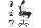 EEI-1423-GRY Veer Drafting Chair By Modway