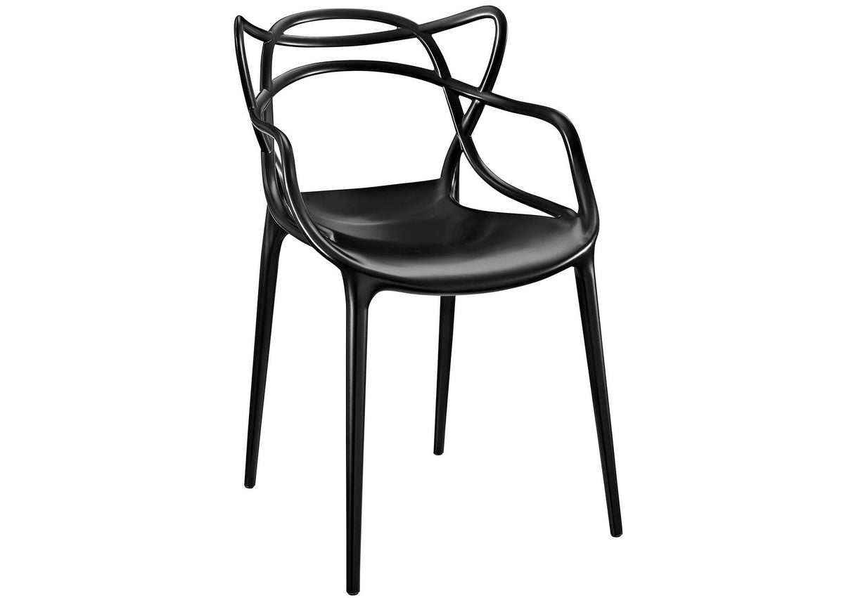 EEI-1458-BLK Entangled Dining Armchair By Modway