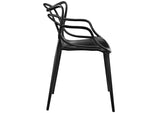 EEI-1458-BLK Entangled Dining Armchair By Modway