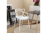 EEI-1458-WHI Entangled Dining Armchair By Modway