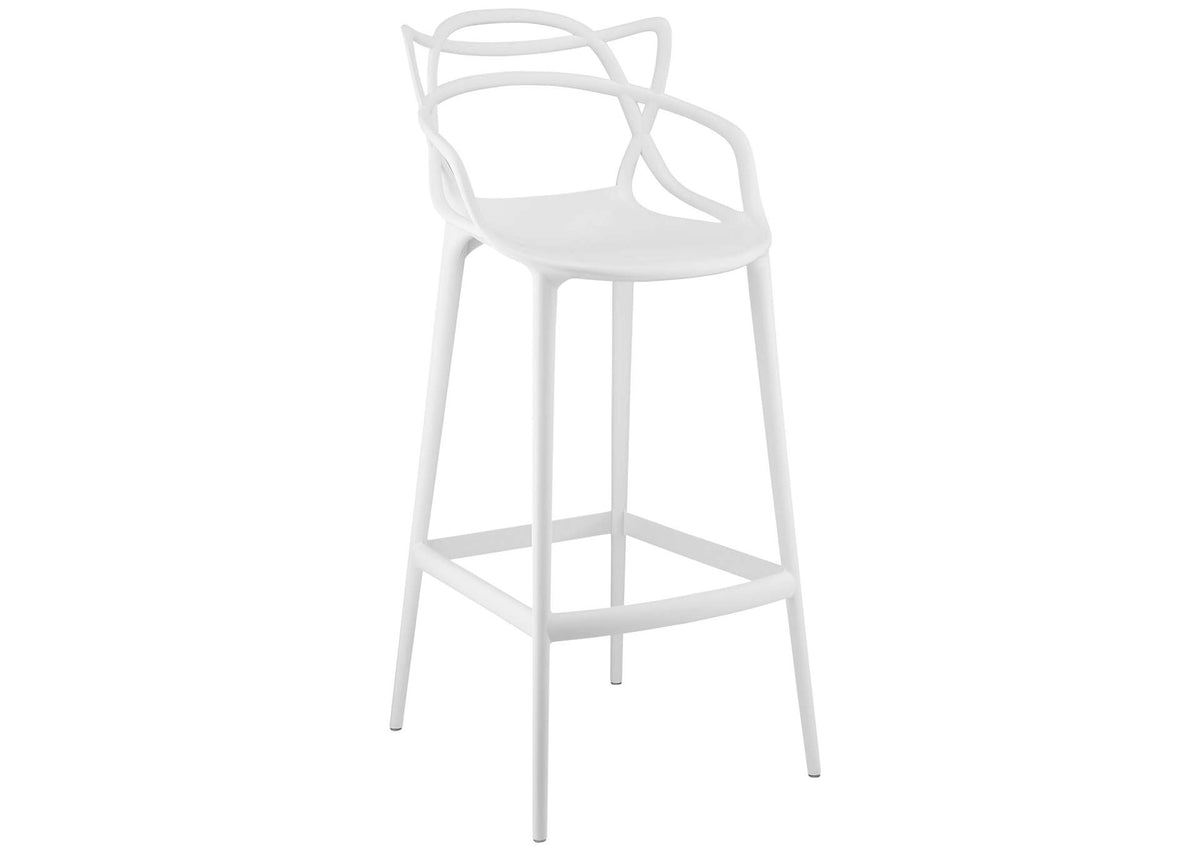 EEI-1460-WHI Entangled Bar Stool By Modway