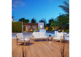 EEI-1470-NAT-WHI-SET Marina 3 Piece Outdoor Patio Teak Set By Modway