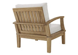 EEI-1475-NAT-WHI-SET Marina 3 Piece Outdoor Patio Teak Set By Modway