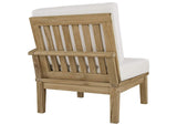 EEI-1477-NAT-WHI-SET Marina 5 Piece Outdoor Patio Teak Set By Modway